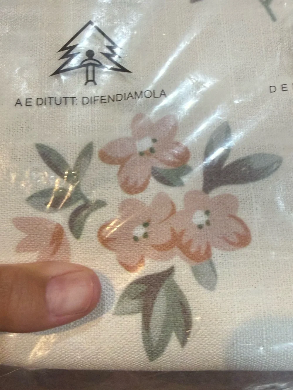 Floral Sheer Window Curtain Drapes in Cream Floral Rose- Home Accents 52W